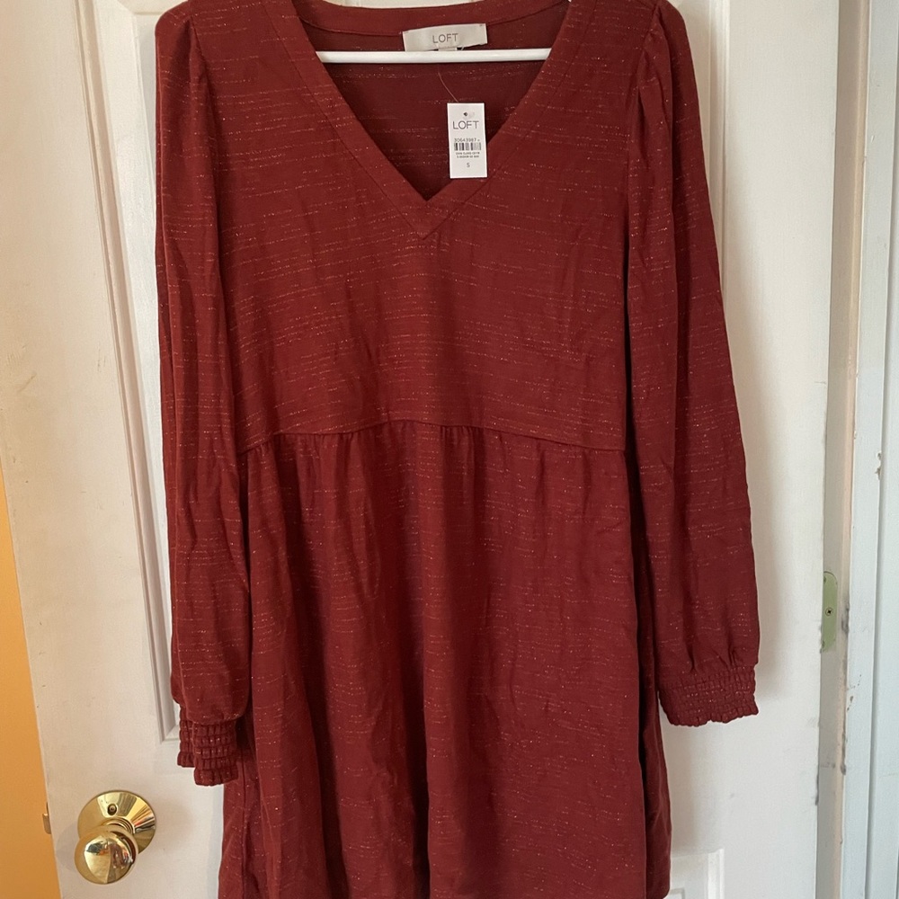 NWT Loft trapeze winter dress